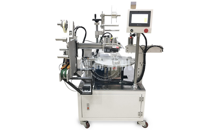 DS-673D轉(zhuǎn)盤式自動撕膜加自動貼膜機